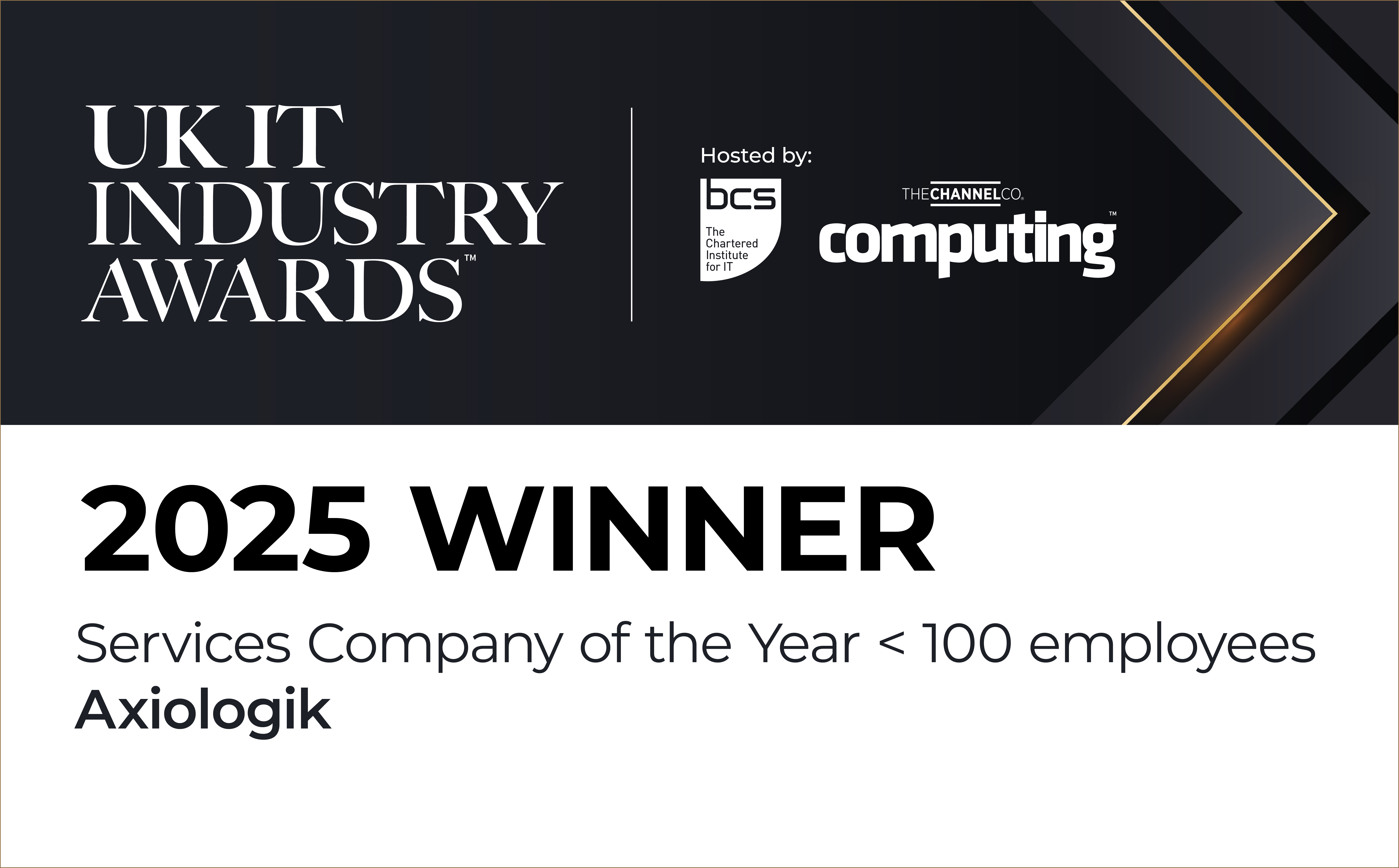 UK IT Industry Awards 2025 Winner